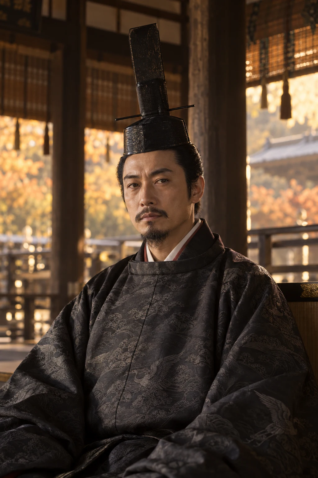 Imagined portrait of Fujiwara no Michinaga