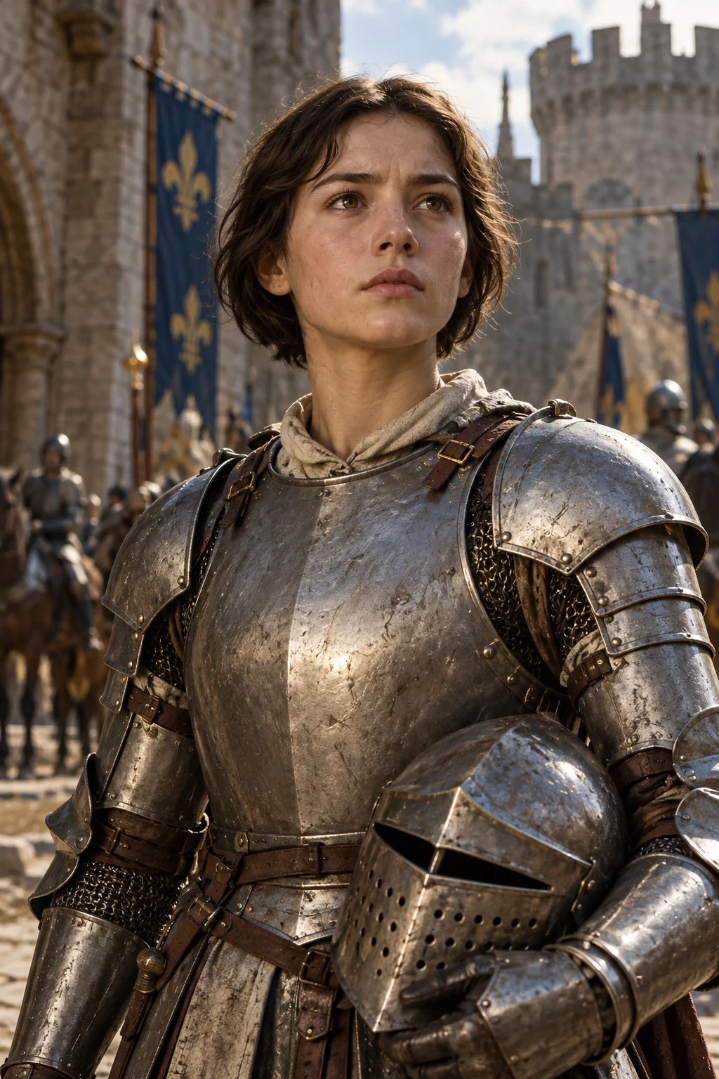Imagined portrait of Joan of Arc
