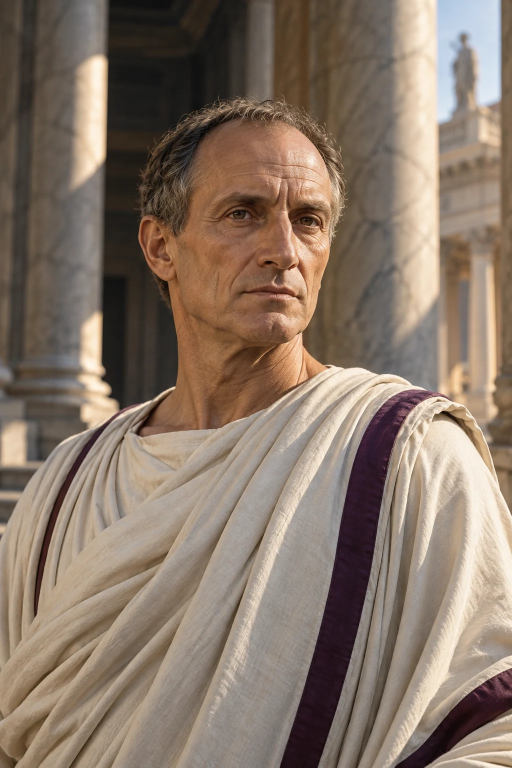 Imagined portrait of Julius Caesar