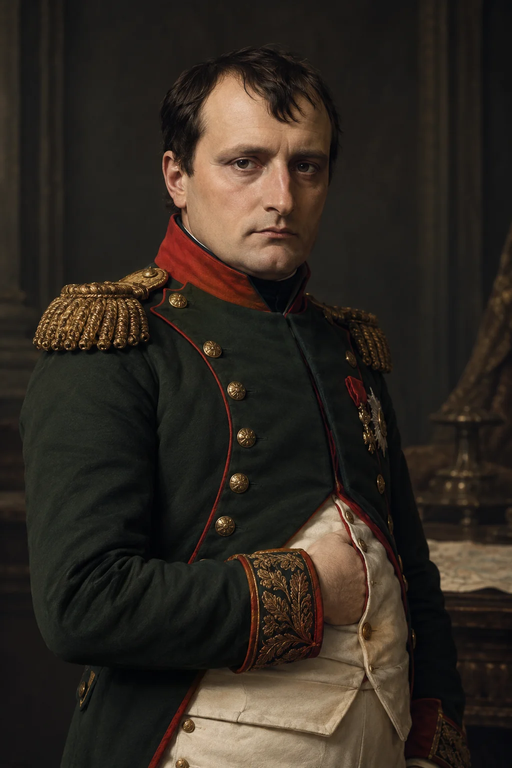 Imagined portrait of Napoleon Bonaparte
