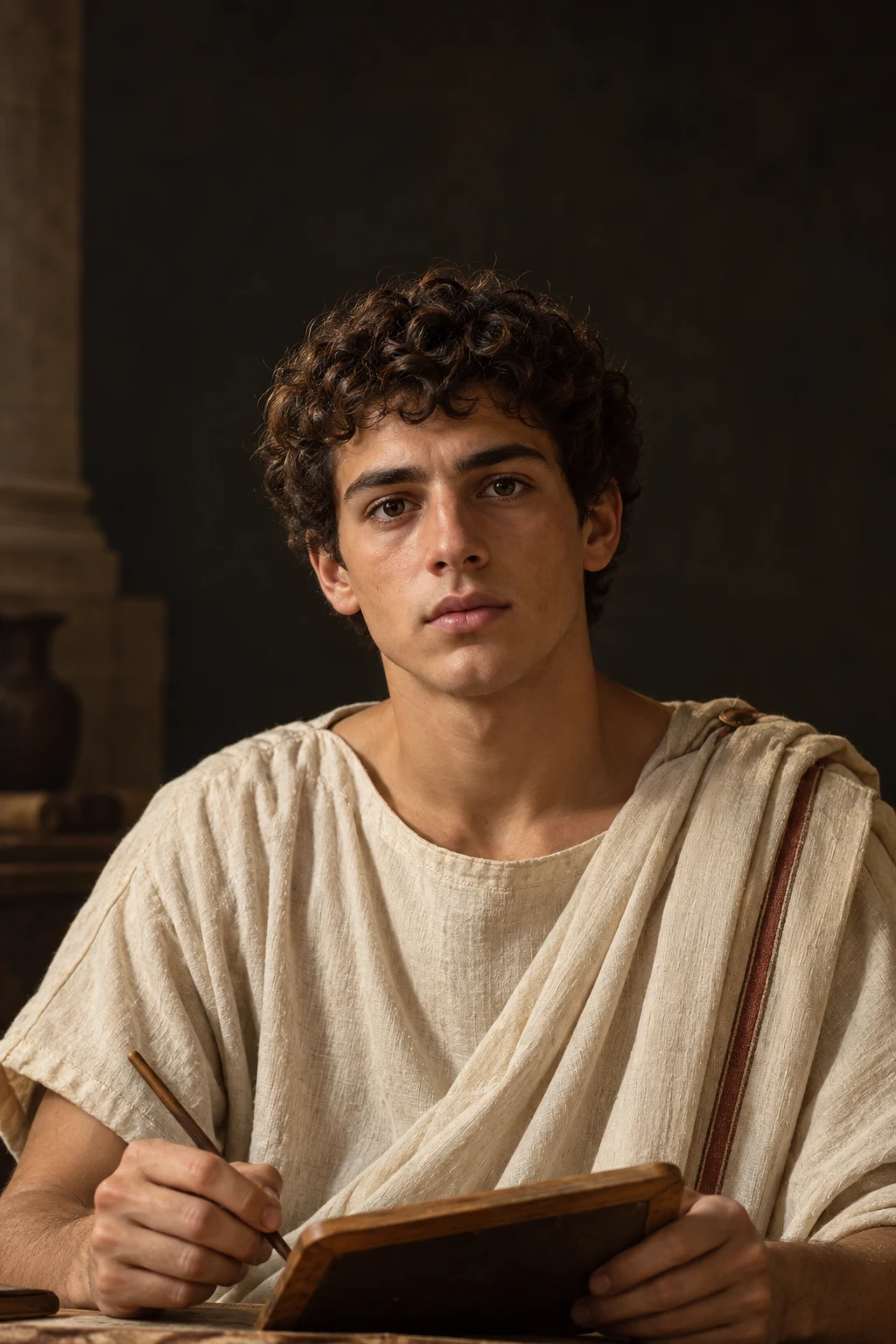 Imagined portrait of Pliny the Younger