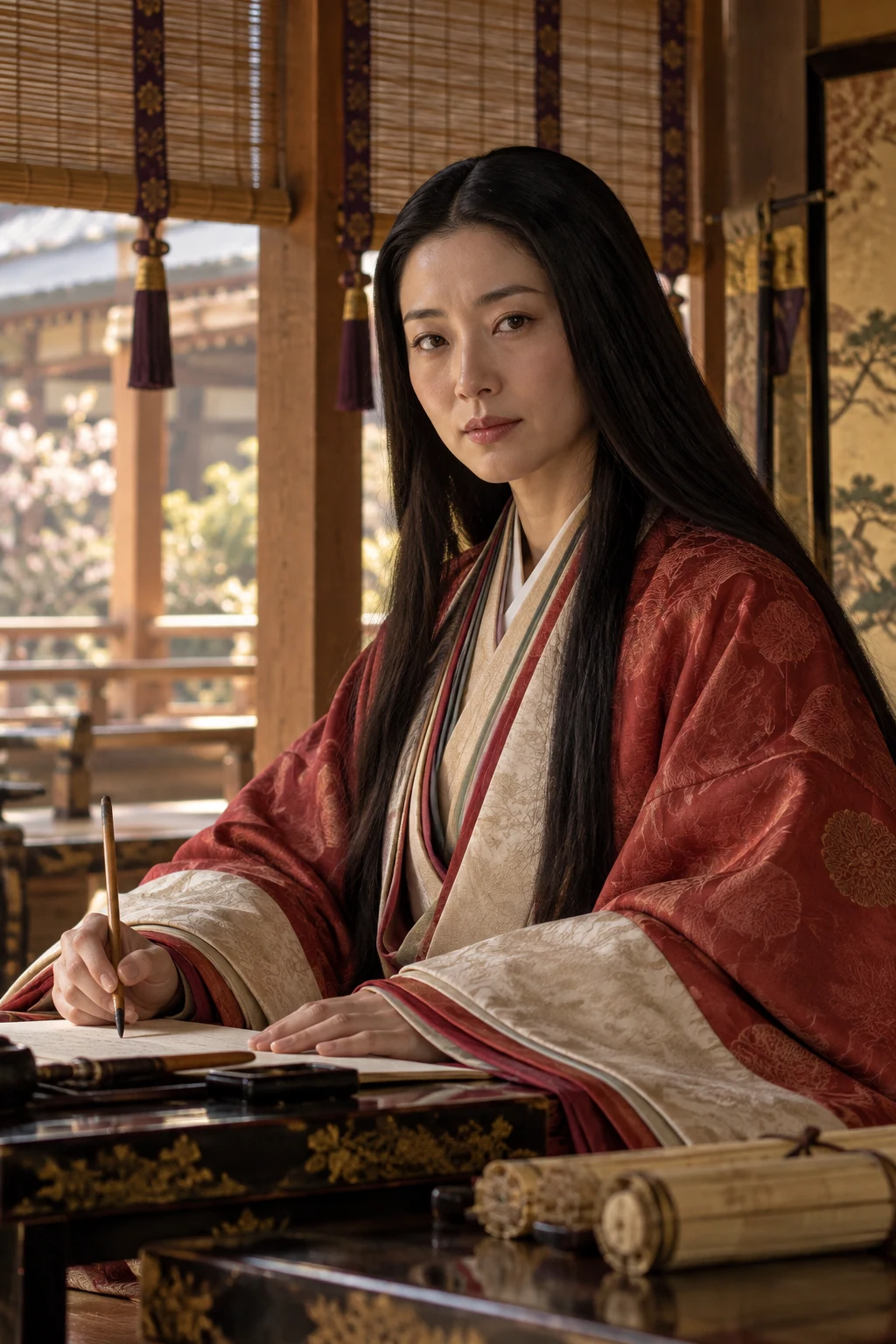 Imagined portrait of Sei Shōnagon